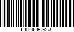 Código de barras (EAN, GTIN, SKU, ISBN): '0008888525349'