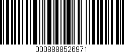 Código de barras (EAN, GTIN, SKU, ISBN): '0008888526971'