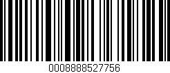 Código de barras (EAN, GTIN, SKU, ISBN): '0008888527756'