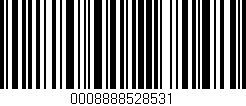 Código de barras (EAN, GTIN, SKU, ISBN): '0008888528531'