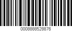Código de barras (EAN, GTIN, SKU, ISBN): '0008888528876'