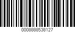 Código de barras (EAN, GTIN, SKU, ISBN): '0008888538127'