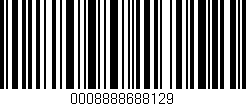 Código de barras (EAN, GTIN, SKU, ISBN): '0008888688129'