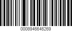 Código de barras (EAN, GTIN, SKU, ISBN): '0008946646269'