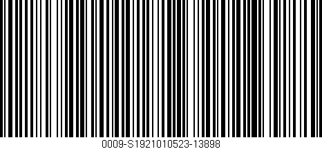 Código de barras (EAN, GTIN, SKU, ISBN): '0009-S1921010523-13898'