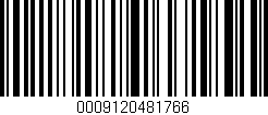 Código de barras (EAN, GTIN, SKU, ISBN): '0009120481766'