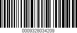 Código de barras (EAN, GTIN, SKU, ISBN): '0009328034209'