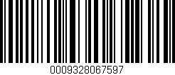 Código de barras (EAN, GTIN, SKU, ISBN): '0009328067597'
