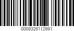 Código de barras (EAN, GTIN, SKU, ISBN): '0009328112891'