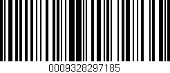 Código de barras (EAN, GTIN, SKU, ISBN): '0009328297185'