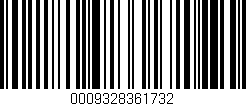Código de barras (EAN, GTIN, SKU, ISBN): '0009328361732'