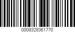 Código de barras (EAN, GTIN, SKU, ISBN): '0009328361770'
