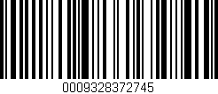 Código de barras (EAN, GTIN, SKU, ISBN): '0009328372745'