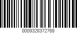 Código de barras (EAN, GTIN, SKU, ISBN): '0009328372769'
