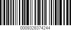 Código de barras (EAN, GTIN, SKU, ISBN): '0009328374244'