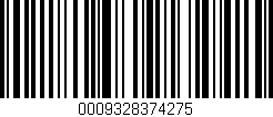 Código de barras (EAN, GTIN, SKU, ISBN): '0009328374275'