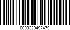 Código de barras (EAN, GTIN, SKU, ISBN): '0009328497479'