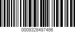 Código de barras (EAN, GTIN, SKU, ISBN): '0009328497486'