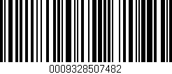 Código de barras (EAN, GTIN, SKU, ISBN): '0009328507482'