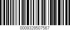 Código de barras (EAN, GTIN, SKU, ISBN): '0009328507567'