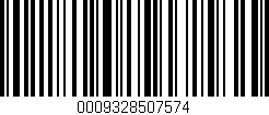 Código de barras (EAN, GTIN, SKU, ISBN): '0009328507574'