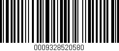 Código de barras (EAN, GTIN, SKU, ISBN): '0009328520580'