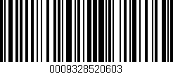 Código de barras (EAN, GTIN, SKU, ISBN): '0009328520603'