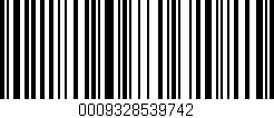 Código de barras (EAN, GTIN, SKU, ISBN): '0009328539742'