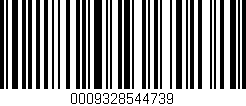 Código de barras (EAN, GTIN, SKU, ISBN): '0009328544739'
