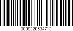 Código de barras (EAN, GTIN, SKU, ISBN): '0009328564713'