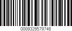 Código de barras (EAN, GTIN, SKU, ISBN): '0009328579748'