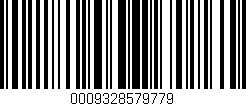 Código de barras (EAN, GTIN, SKU, ISBN): '0009328579779'