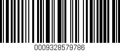 Código de barras (EAN, GTIN, SKU, ISBN): '0009328579786'
