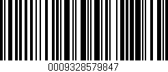 Código de barras (EAN, GTIN, SKU, ISBN): '0009328579847'