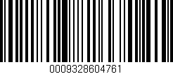 Código de barras (EAN, GTIN, SKU, ISBN): '0009328604761'