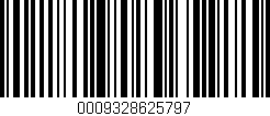Código de barras (EAN, GTIN, SKU, ISBN): '0009328625797'