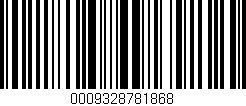 Código de barras (EAN, GTIN, SKU, ISBN): '0009328781868'
