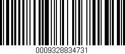 Código de barras (EAN, GTIN, SKU, ISBN): '0009328834731'