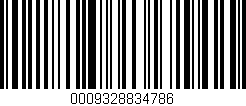 Código de barras (EAN, GTIN, SKU, ISBN): '0009328834786'