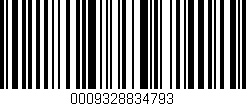 Código de barras (EAN, GTIN, SKU, ISBN): '0009328834793'