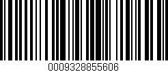 Código de barras (EAN, GTIN, SKU, ISBN): '0009328855606'
