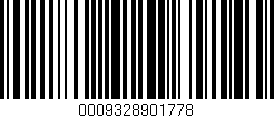 Código de barras (EAN, GTIN, SKU, ISBN): '0009328901778'
