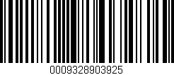 Código de barras (EAN, GTIN, SKU, ISBN): '0009328903925'