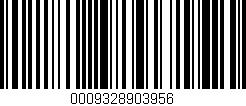 Código de barras (EAN, GTIN, SKU, ISBN): '0009328903956'