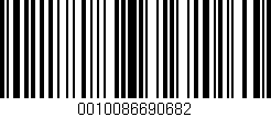 Código de barras (EAN, GTIN, SKU, ISBN): '0010086690682'