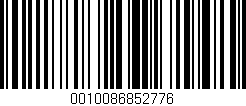 Código de barras (EAN, GTIN, SKU, ISBN): '0010086852776'
