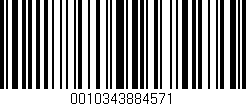 Código de barras (EAN, GTIN, SKU, ISBN): '0010343884571'