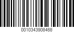 Código de barras (EAN, GTIN, SKU, ISBN): '0010343908468'