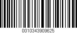 Código de barras (EAN, GTIN, SKU, ISBN): '0010343909625'