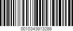 Código de barras (EAN, GTIN, SKU, ISBN): '0010343913288'